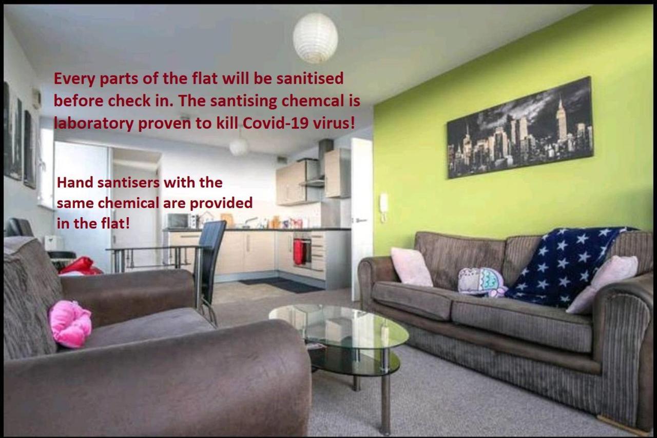 Large 3 Bedrooms In Liverpool City Centre, Free Parking Экстерьер фото
